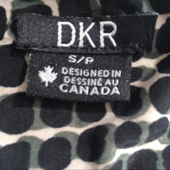 🦋 3 for $25 - DKR Knit Animal Printed Tie Waist Dress - Picture 9 of 10